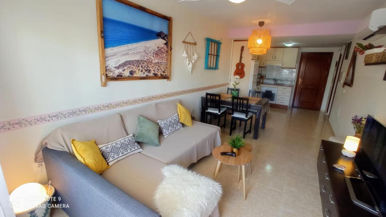 La Pita- Terraza Con Vistas Al Mar & Parking, A 1 Min De La Playa Carboneras Exterior foto